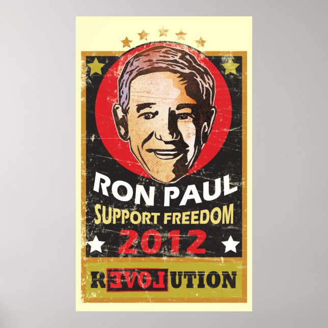 Ron Paul 2012 Poster (Front)