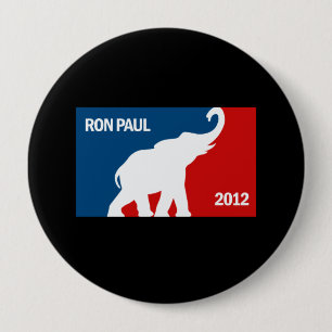 RON PAUL 2012 PRO 10 CM ROUND BADGE