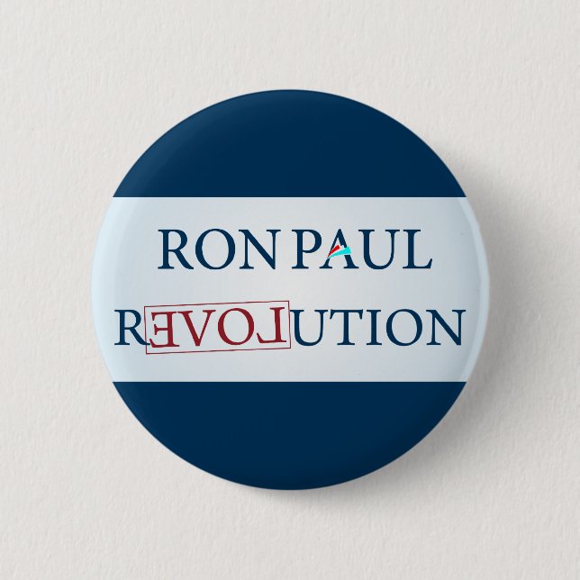 Ron Paul 6 Cm Round Badge (Front)
