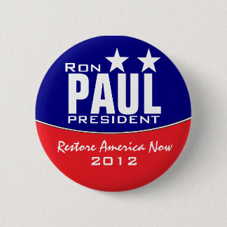 Ron Paul 6 Cm Round Badge