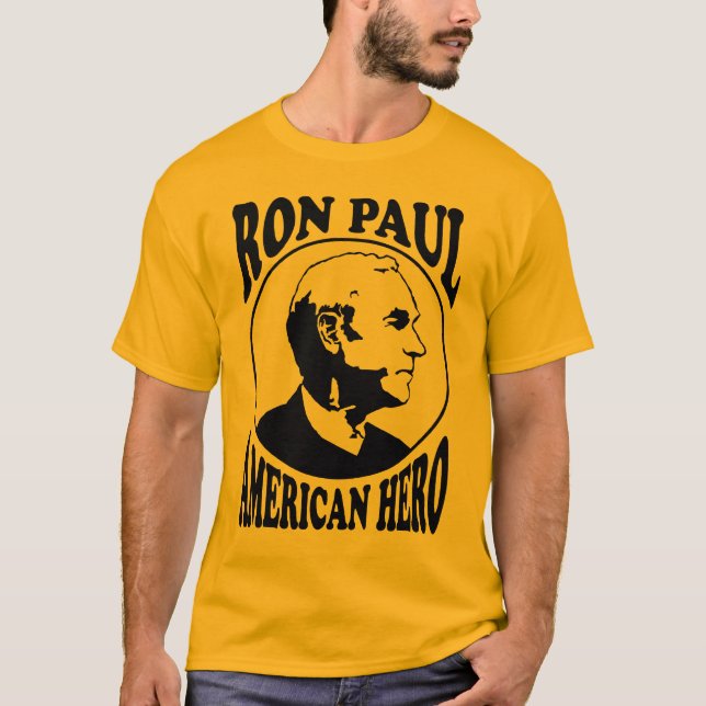 Ron Paul American Hero T-Shirt (Front)