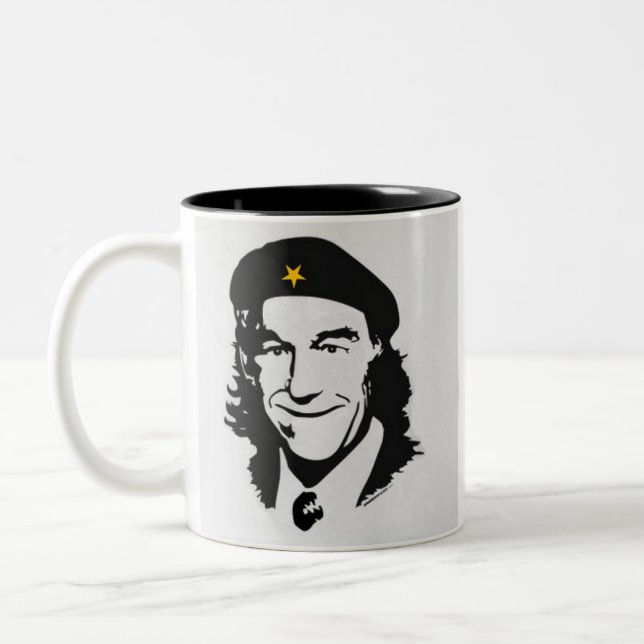 Ron Paul as Che Coffee/Tea Mug/Cup Two-Tone Coffee Mug (Left)