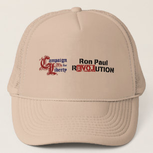 Ron Paul Campaign For Liberty Revolution Trucker Hat