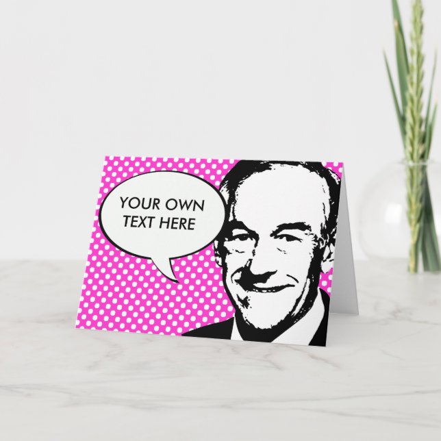 Ron Paul Card (Front)
