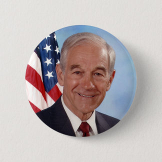 Ron Paul: Congressman, Doctor, Future President 6 Cm Round Badge