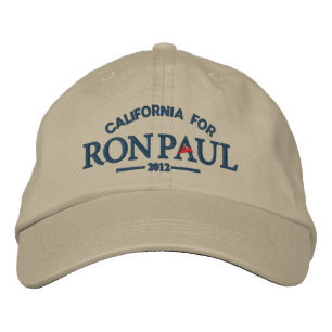 Ron Paul Customisable Embroidered Hat