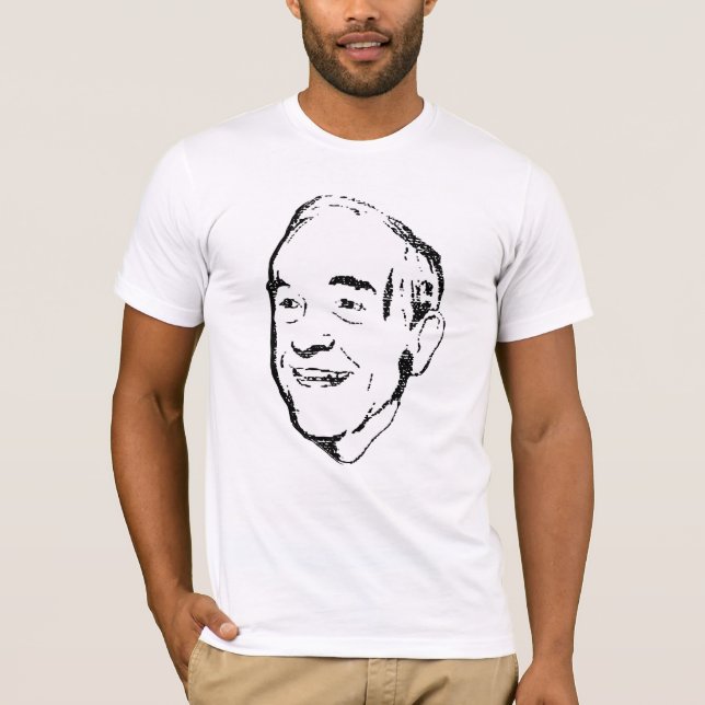 Ron Paul Face T-Shirt (Front)