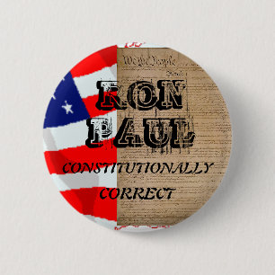 RON PAUL for pres 6 Cm Round Badge