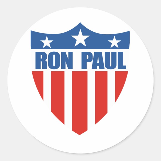 Ron Paul for President (12) Classic Round Sticker (Front)