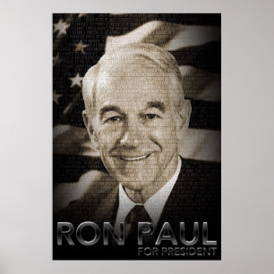 Ron Paul for President 2012 Campaign Poster