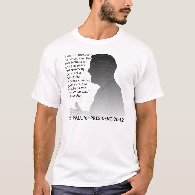 Ron Paul for President T-Shirt (Front)
