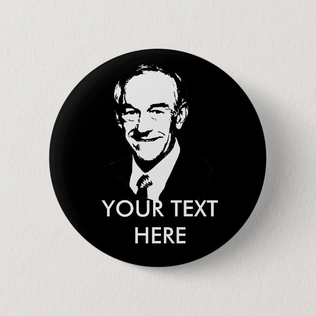 Ron Paul Gear 6 Cm Round Badge (Front)
