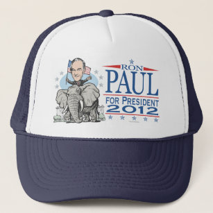 Ron Paul GOP Mascot 2012 Trucker Hat