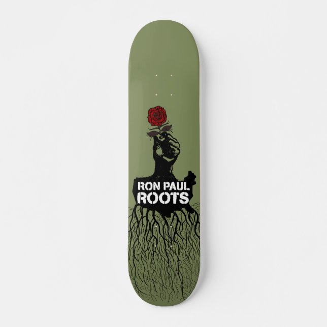 Ron Paul GrassRoots Skateboard Deck (Front)