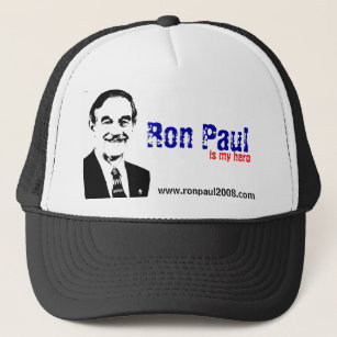 Ron Paul is my hero Trucker Hat