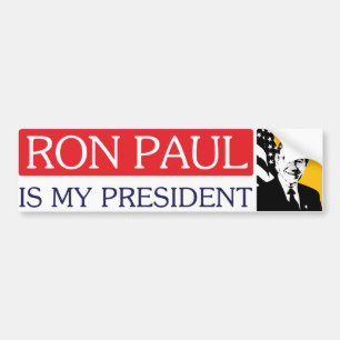 Ron Paul is my President Bumper Sticker