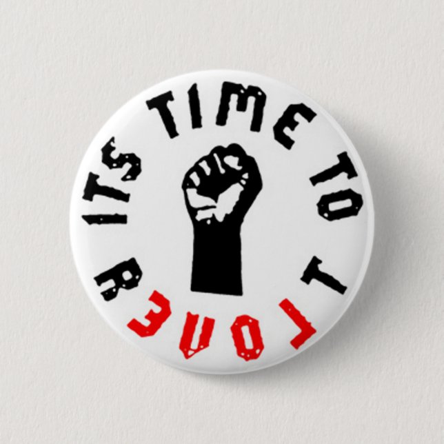 Ron Paul It's Time to Revolt Button (Front)
