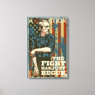 Ron Paul Just Begun Canvas Print