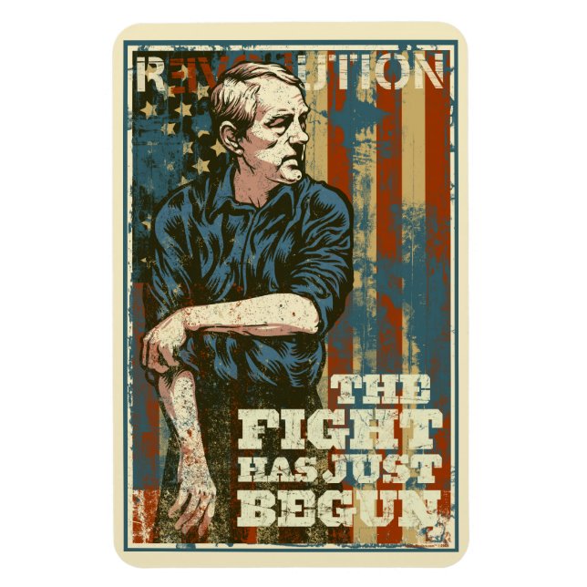 Ron Paul Just Begun Premium Magnet (Vertical)