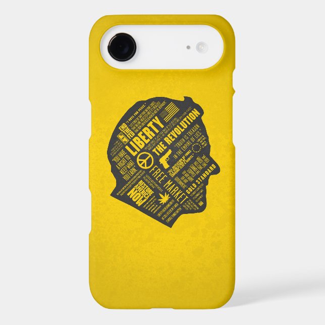 Ron Paul Libertarian Abstract Thought iPhone 3/3GS Case-Mate iPhone 3 Case (Back)