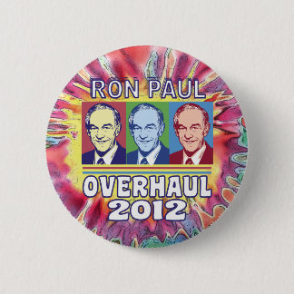 Ron Paul Overhaul 2012 6 Cm Round Badge