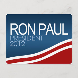 Ron Paul President 2012 Postcard