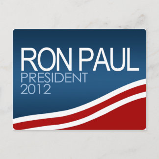 Ron Paul President 2012 Postcard
