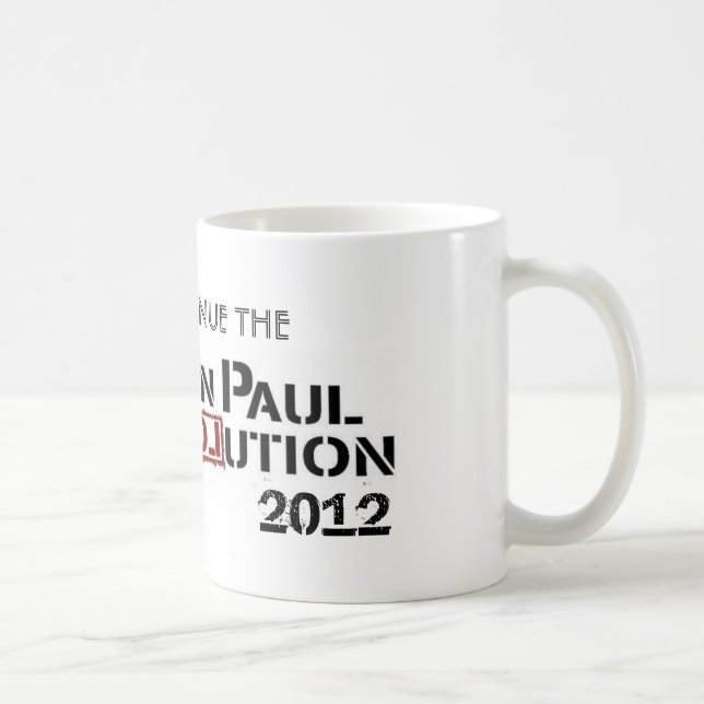 Ron Paul Psychedelic Mug (Right)