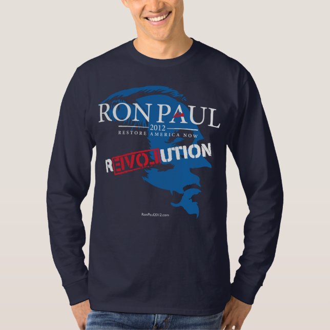 Ron Paul Revolution 2012 Shirt (Front)