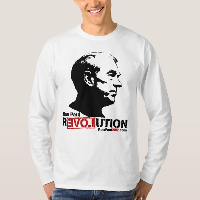 Ron Paul Revolution 2012 T-Shirt (Front)