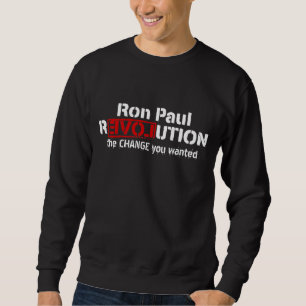 Ron Paul Revolution Customisable T-Shirt Sweatshirt