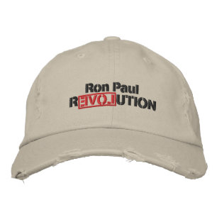 Ron Paul Revolution Embroidered Hat