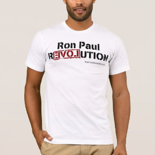 Ron Paul Revolution Fitted T T-Shirt