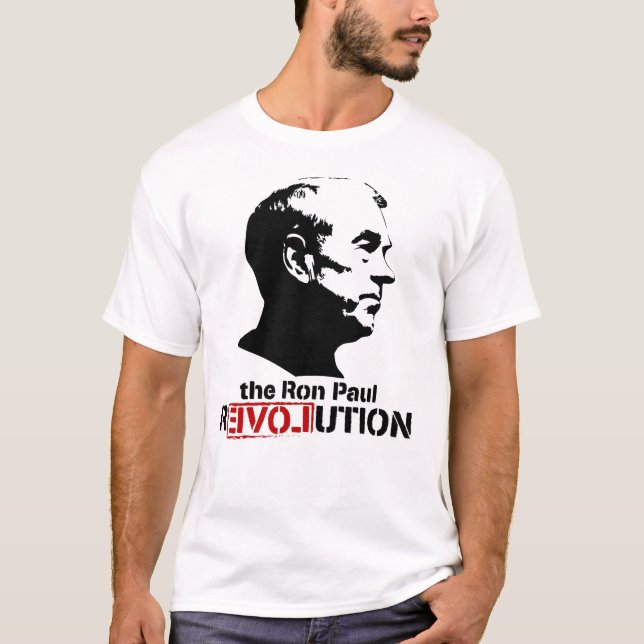 Ron Paul Revolution Issue T-Shirt (Front)