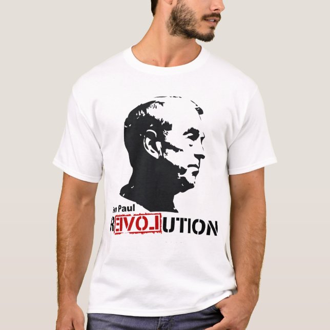 Ron Paul Revolution Love 2012 Shirt (Front)