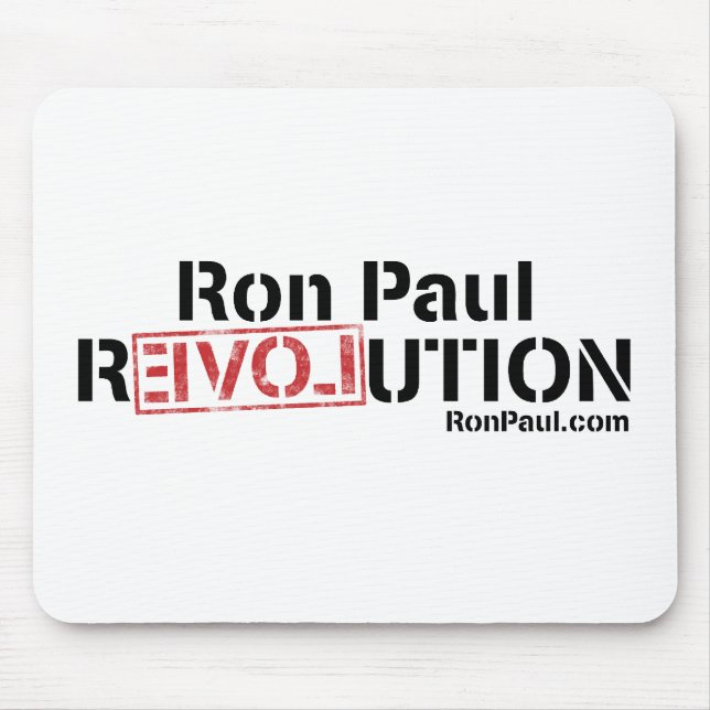 Ron Paul Revolution Mousepad (Front)