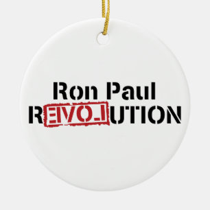 Ron Paul Revolution Ornament