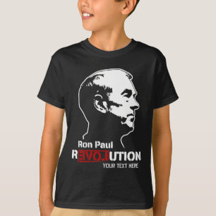 Ron Paul Revolution Personalised Hoodie T-Shirt