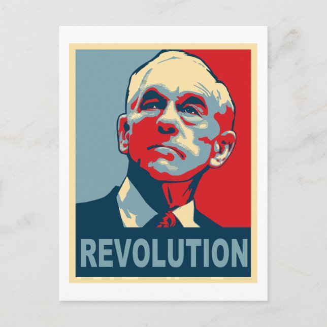 Ron Paul Revolution Postcard (Front)