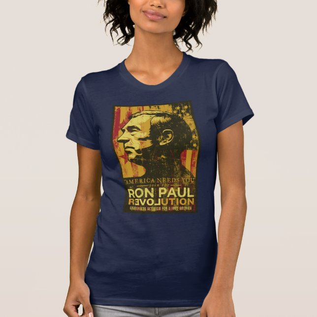 Ron Paul Revolution Shirt (Front)