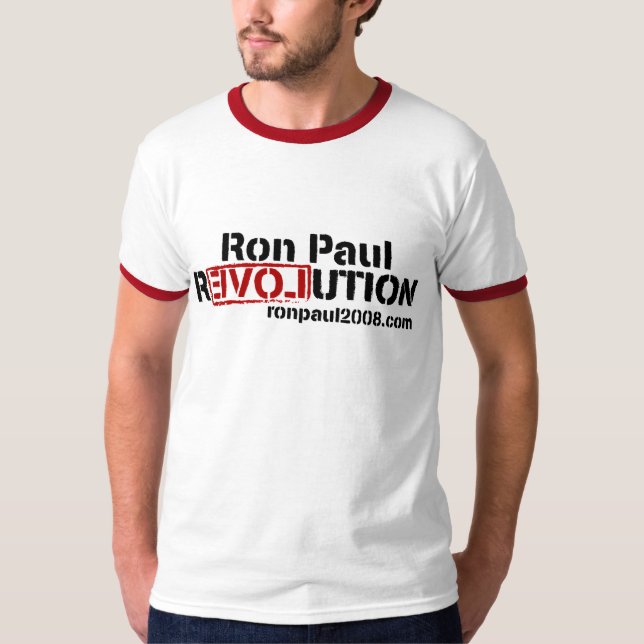 Ron Paul Revolution T-Shirt (Front)