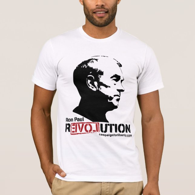 Ron Paul Revolution T-Shirt (Front)