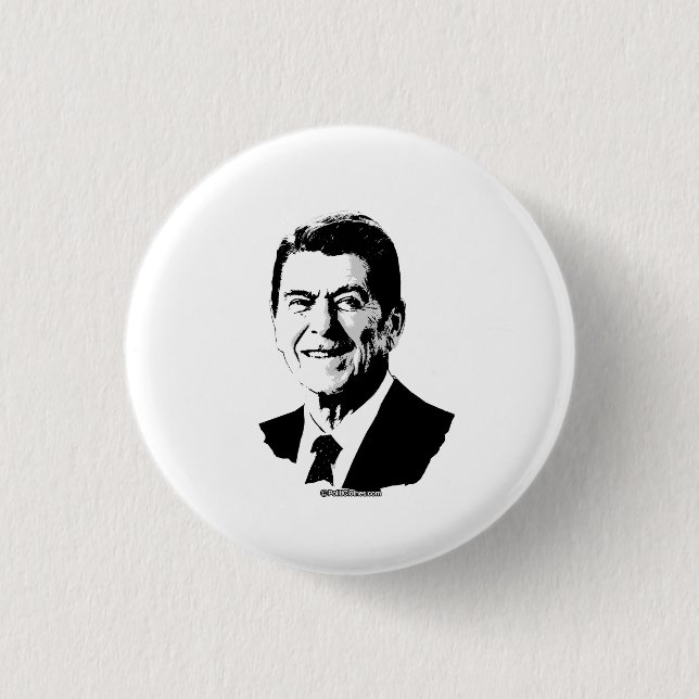 Ron Reagan 3 Cm Round Badge (Front)