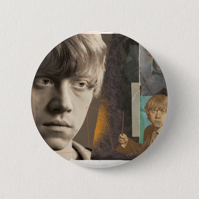 Ron Weasley 8 6 Cm Round Badge (Front)