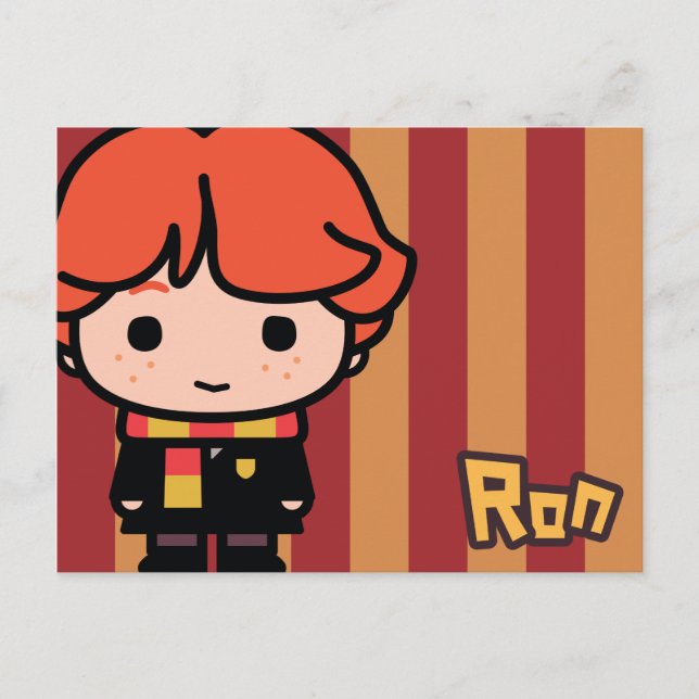 Ron Weasley Cartoon Character Art Postcard (Front)