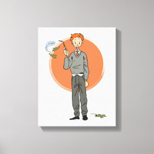 Ron Weasley Illustration "Eat Slugs" Canvas Print