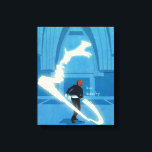 Ron Weasley Patronus Painting Canvas Print<br><div class="desc">Step into the Wizarding World with this dynamic Ron Weasley design, capturing a powerful moment of magic in motion. Ron is mid-cast as a luminous Patronus bursts forward in a brilliant sweep of light. The glowing spell contrasts beautifully with the cool blue tones of the castle interior, creating a striking,...</div>