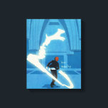 Ron Weasley Patronus Painting Canvas Print<br><div class="desc">Step into the Wizarding World with this dynamic Ron Weasley design, capturing a powerful moment of magic in motion. Ron is mid-cast as a luminous Patronus bursts forward in a brilliant sweep of light. The glowing spell contrasts beautifully with the cool blue tones of the castle interior, creating a striking,...</div>