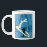 Ron Weasley Patronus Painting Large Coffee Mug<br><div class="desc">Step into the Wizarding World with this dynamic Ron Weasley design, capturing a powerful moment of magic in motion. Ron is mid-cast as a luminous Patronus bursts forward in a brilliant sweep of light. The glowing spell contrasts beautifully with the cool blue tones of the castle interior, creating a striking,...</div>