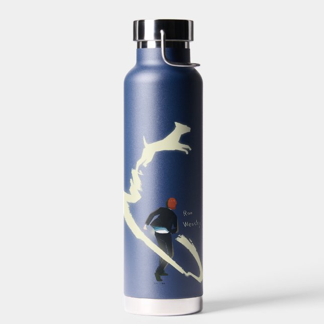 Ron Weasley Patronus Painting Water Bottle (Left)